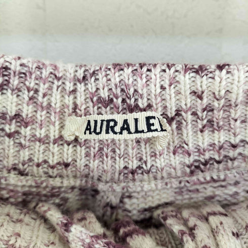 オーラリー AURALEE SUPER FINE COTTON RESIST DYED KNIT SHORTS ショートパンツ ショーツ メンズ  4